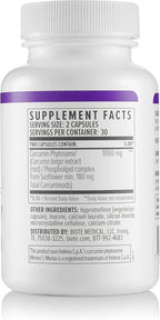 Biote Nutraceuticals - Curcumin SF - Circulation + Healthy Aging (60 Capsules)