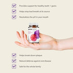 SuperTeeth Oral Probiotics for Mouth Bad Breath & Cavities, Oral Defense Dental Probiotic to Support Healthy Teeth & Gums, Lactobacillus Reuteri Chewable for Kids & Adults, 60 Strawberry Tablets
