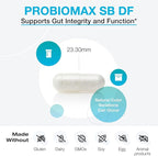 XYMOGEN ProbioMax Sb 35B - 35 Billion CFU Probiotic Supplement for Digestive Health Support* - Saccharomyces Boulardii - Vegetarian, Non-GMO & Gluten-Free - 30 Capsules