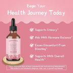 Cranberry Extract Liquid Probiotic with UVA Ursi Tincture D Mannose Liquid - 60ml