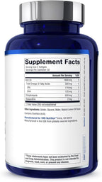 1MD Nutrition KrillMD - Antarctic Krill Oil Omega 3 Supplement with Astaxanthin, EPA, DHA | 2X More Effective Than Fish Oil | 60 Softgels (2-Pack)