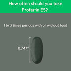 Proferrin ES- 10.5mg of high Absorbing Heme Iron Polypeptide. Made in The USA. 30 Tablets. Easy on The Gut. Not affected by Coffee, Calcium, or PPI's.