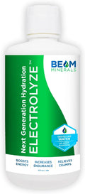 BEAM Minerals Electrolyze | Liquid Electrolyte Replenishment | All the Electrolytes, Without All the Salt | 32 fl Oz