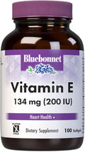 Bluebonnet Vitamin E 200 IU Mixed Softgels, 100 Count