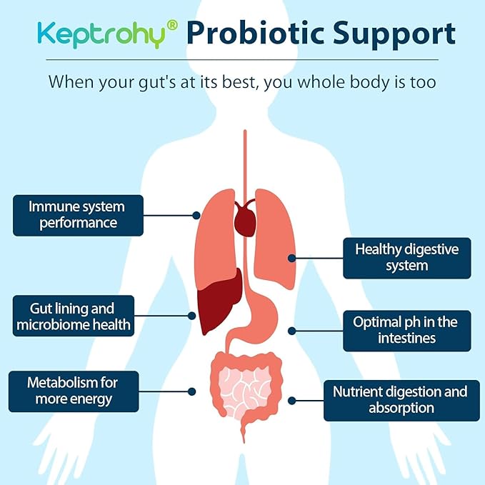 Probiotics for Women & Men, 300 Billion CFU Probiotics from 12 Strains + Organic Prebiotics Blend for Daily Digestive, Immune, Gut, Bloating, Gut Health for Women & Men, Shelf Stable - 60 Capsules