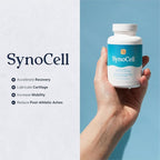 Synocell Glucosamine Chondroitin Complex 4 Pack Back, Neck, and Joint Support Supplement with Boswellia, Quercetin, & MSM - Renew Your Joints from The Inside Out - Move with Freedom and Ease