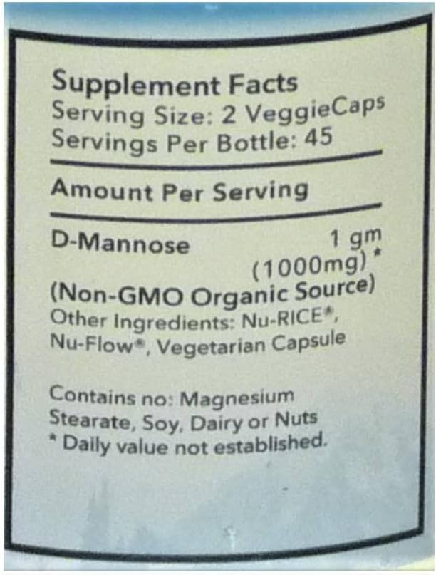 UTI Edge D-Mannose Capsules