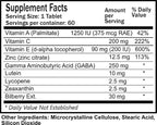 Daily Manufacturing Eye-Vite Plus™ (Vitamin's A, C, E, Zinc, Gamma Aminobutyric Acid (GABA), Lutein, Zeaxanthin & Bilberry)