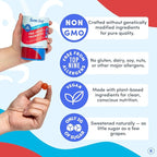 FIRST DAY Teens’ Gut Sustainer Tribiotic Gummies – 3-in-1 Prebiotic, Probiotic & Postbiotic Supplement – Supports Digestive, Skin, Oral & Immune Health, Nutrient Absorption & Growth – 30-Day Supply