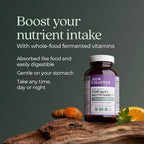 New Chapter Men’s Multivitamin 40+, Extra B6 & B12, D3, Vitamin C & Zinc, Immune, Heart, Cellular Energy, and Brain Health, Gentle on The Stomach, One Daily, Non-GMO, Gluten-Free, 48 Tablets