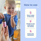 JoySpring Calmify Magnesium Glycinate for Kids | Liquid Magnesium with L-Theanine Supplement | Chamomile Extract & Passion Flower Extract | Sugar-Free Calm Drops | 1 fl oz (30 Servings) (Pack of 2)