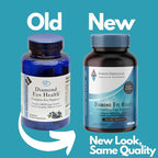 Diamond Eye Health - Natural Vitamins for Complete Eye Support - Healthy Eye Vitamins - Eye Health Vitamins to Help Preserve Aging Eyes - Vegan, Gluten-Free, Dairy-Free - (90 Count)