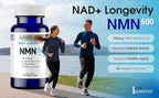 1LifeScience NMN500 Nicotinamide Mononucleotide Supplement – 500mg per Serving – NAD+ Longevity & Cellular Energy Support – cGMP Made in USA – 60 Veg Capsules