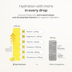 KEY NUTRIENTS Multivitamin Electrolytes Powder No Sugar - Refreshing Lemonade Electrolyte Powder - Sodium & Energy Supplement - Hydration Powder - No Calories - 90 Servings - Made in USA