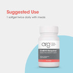 Allergy Research Group CoQ10 Ubiquinol - Delivers 100 mg CoQ10 - Supports Cellular Energy Production, Antioxidant Activity & Heart Wellness - 60 Servings - 60 Vegetarian Capsules