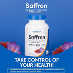 Nutricost Saffron Extract 88.5mg, 240 Capsules - Veggie Caps, Non-GMO, Gluten Free (Pack of 2)