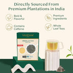 VAHDAM, Green Tea Leaves From Himalayas 170+ Cups (12oz) High Elevation Grown Green Tea Leaves From Himalayas | Pure Unblended Single Origin Green Loose Leaf Tea | Vacuum Sealed