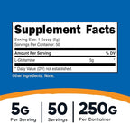 Nutricost L-Glutamine Powder 250 Grams