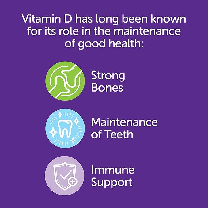 Ddrops Kids Booster 600IU 100 Drops - Daily Liquid Vitamin D for Kids. Support Strong Bones & Immune System in Children. No Preservatives, No Sugar, Non-GMO, Allergy-Friendly (Pack of 2)