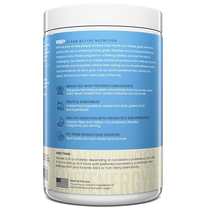 TrueFit High Fiber Protein Powder, Grass-Fed Whey Meal Replacement Shake with Prebiotics, Probiotics, & Organic Superfoods, Keto Friendly, Gluten Free
