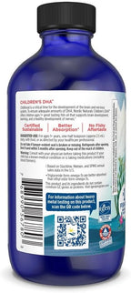 Nordic Naturals Children’s DHA, Strawberry - 4 oz for Kids- 530 mg Omega-3 with EPA & DHA - Brain Development & Function - Non-GMO - 48 Servings