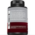 Sunergetic Premium Blood Pressure Support Supplement for Cardiovascular & Heart Health with Garlic, Hawthorn & Hibiscus (180 Capsules)