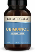 Dr. Mercola Ubiquinol - Supports Energy Production - Antioxidant Supplement - Non-GMO, Gluten-Free & Soy-Free - 90 Capsules (90 Servings) - 200 mg