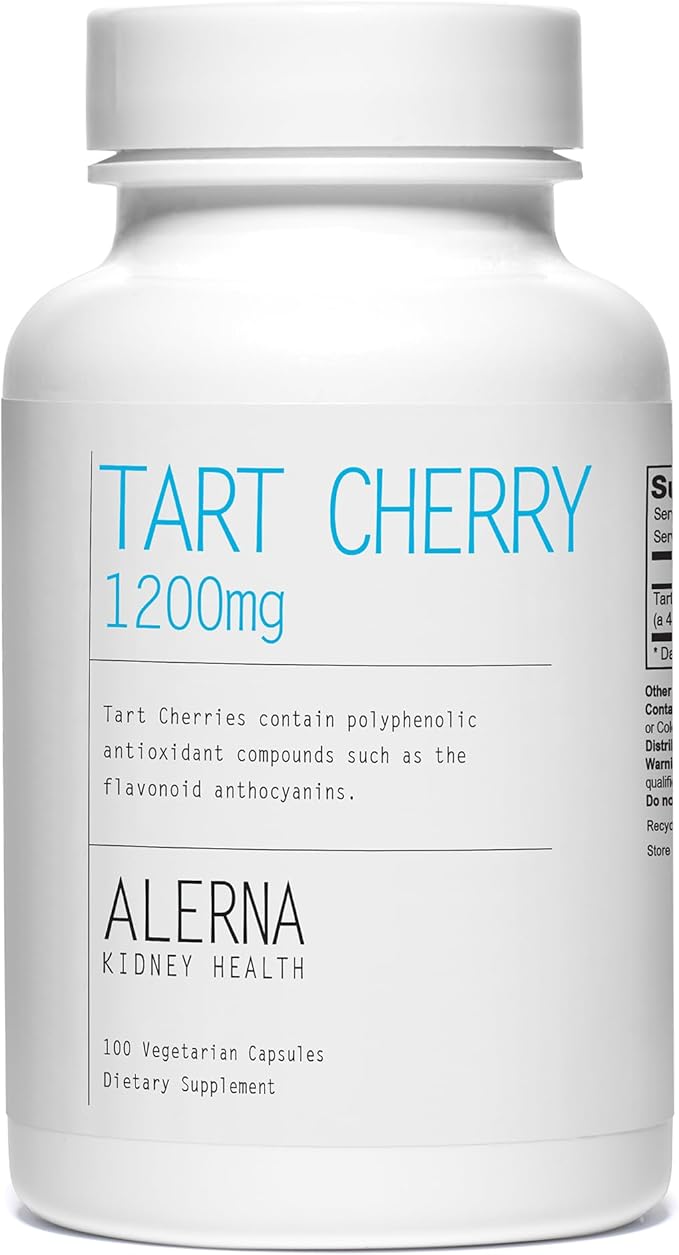 Tart Cherry Extract 1200 mg, 100 Vegetarian Capsules - Gluten Free, Non-GMO