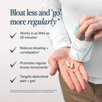 Happy V Debloat + Digest – Digestive Enzymes for Women to Support Bloating, Gas, Constipation, Gut Health, and Nutrient Absorption – Stomach Comfort & Digestion Support Supplement – 60 Vegan Capsules