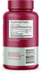 Stabilized R-Lipoic Acid 300 mg per Serving — Pure R Alpha Lipoic Acid (R-ALA) High Potency Active R Isomer Antioxidant Nerve & Metabolism Support — NSF Certified Non-GMO Vegan 60Capsule