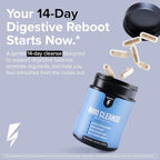 InnoSupps Inno Cleanse 14 Day Colon & Detox Flush, Waist Trimming Complex, Gut Cleanse, Digestive System Support, Stool Softener & Reduced Bloating & Occasional Constipation Relief