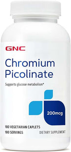 GNC Chromium Picolinate 200mcg | 180 Count