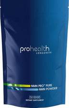 ProHealth NMN Pro Powder (250 Grams) Clinically Studied Uthever® NMN. NAD+ Precursor for Cellular Energy, Mitochondrial Support & Healthy Aging. USA Manufactured, Triple Lab-Tested
