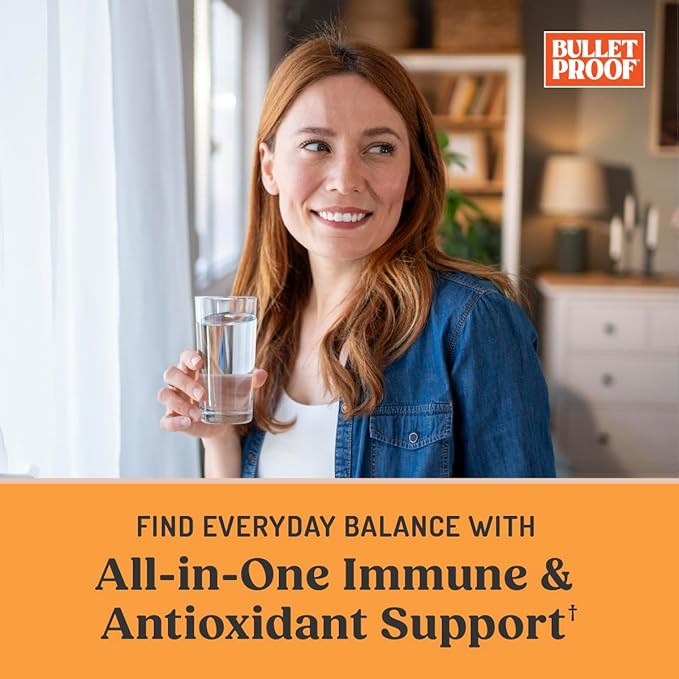 Bulletproof Zinc with Copper Capsules, 120 Count, Minerals and Antioxidant Supplement for Immunity and Mood