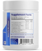 Layer Origin SuperHMO Prebiotic Mix with 5-HMO Prebiotic Fiber for Gut, Digestion, Brain Health - Powder, 28 Servings
