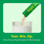 HIYA Kids Greens Powder Sticks - 55 Whole-Food Sourced Ingredients & Delicious Flavor - Greens Superfood Powder for Kids (Vanilla)