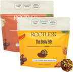 Rootless Seaweed Daily Bites – Orange Pistachio & Coconut Chai – 2 Week Supply for Hormone & Thyroid Health | 100% Daily Iodine, Whole Food Ingredients – 2 Pack