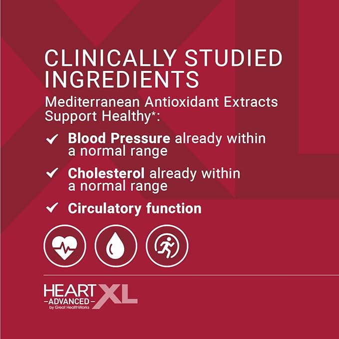 OmegaXL 60 & HeartXL Advanced Love Two Move Combo, for - Natural Joint & Muscle Support*, and HeartXL Advanced Supporting Blood Pressure, Cholesterol and Circulatory Health One Month Supply