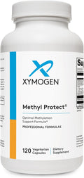 XYMOGEN Methyl Protect - Optimal Methylation Formula with Methyl Folate, Vitamin B12 (Methylcobalamin b12), Riboflavin + B6 Vitamins - Cognitive, Homocysteine + Heart Health Supplements (120 Capsules)