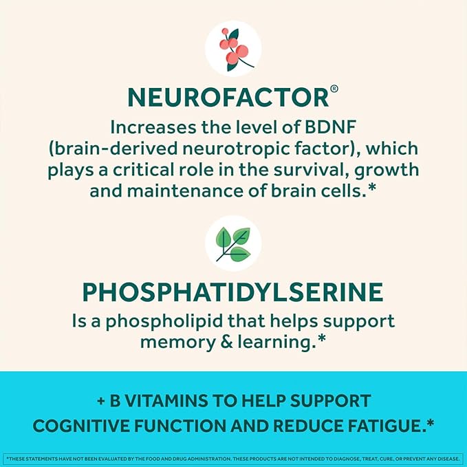 NEURIVA Plus Brain Supplement for Memory, Focus & Concentration + Cognitive Function with Nootropics Phosphatidylserine and Neurofactor, VIT B6 & B12, Strawberry Flavor, 50 Gummies (3 Pack)