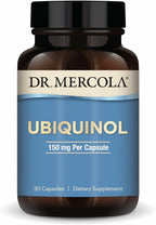 Dr. Mercola Ubiquinol - Supports Energy Production - Antioxidant Supplement - Non-GMO, Gluten-Free & Soy-Free - 30 Capsules (30 Servings) - 150 mg