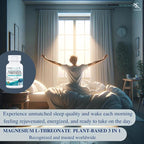 Kappa Nutrition Powered by Magbrain™ Magnesium L-Threonate Plant-Based, 60 Vegan Capsules, 420mg Elemental Magnesium (3 Capsules) from 2,253mg, Brain, Sleep & Muscle Support.