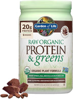 GARDEN OF LIFE Organic Chocolate Protein & Greens, 21.51 OZ