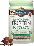 Garden of Life Raw Organic Protein & Greens, Chocolate Cacao, 1 lb 5.51 oz (610 g) (Pack of 6)