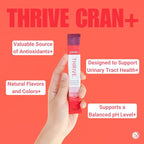 Le-Vel Thrive Cran+ | Herbal Supplement Powder for Urinary Tract Health | with D-Mannose, Cranberry, Apple Cider Vinegar & Antioxidants | 30 Packets