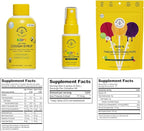 Beekeeper's Naturals Kid's Immune Support Essentials | Kid's Propolis Throat Spray - Propolis Honey Cough Syrup for Kids - Throat Soothing Lollipops | Natural Immune Support - Sore Throat Relief