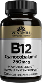 Vitamin B-12 TABS 250 MCG WMILL Size: 100
