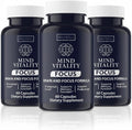 Cogni Vibe Focus Brain Supplement to Boost Focus and Concentration & Avoid Mid-Afternoon Fatigue (60 Capsules) (3)