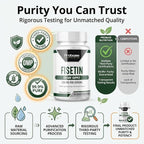 Probase Nutrition Fisetin Senolytic Supplement 100mg High Potency 60-Day Supply for Cellular Health