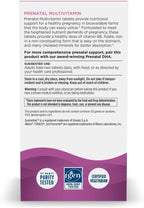 Nordic Naturals Prenatal Multivitamin for Women - Daily Vegetarian Prenatal Vitamins - 22 Essential Nutrients, Including B6, Folate, and Iron - 60 Tablets - 30 Servings